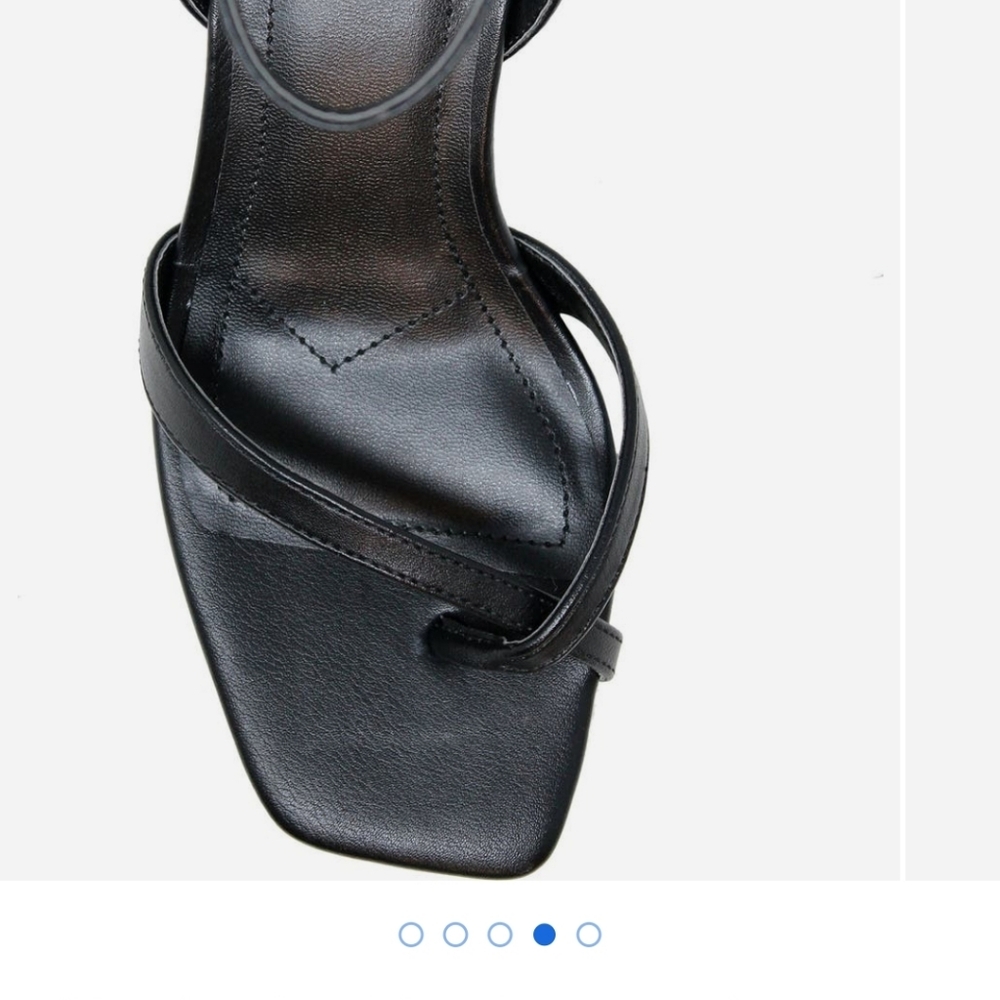 Charles by Charles Gancy Ankle Strap Heeled Sandals - Picture 9 of 11